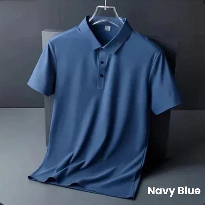 Poly Matte Solid Half Sleeves Mens Polo T-Shirt Pack Of 4 - Bharat Bazaar