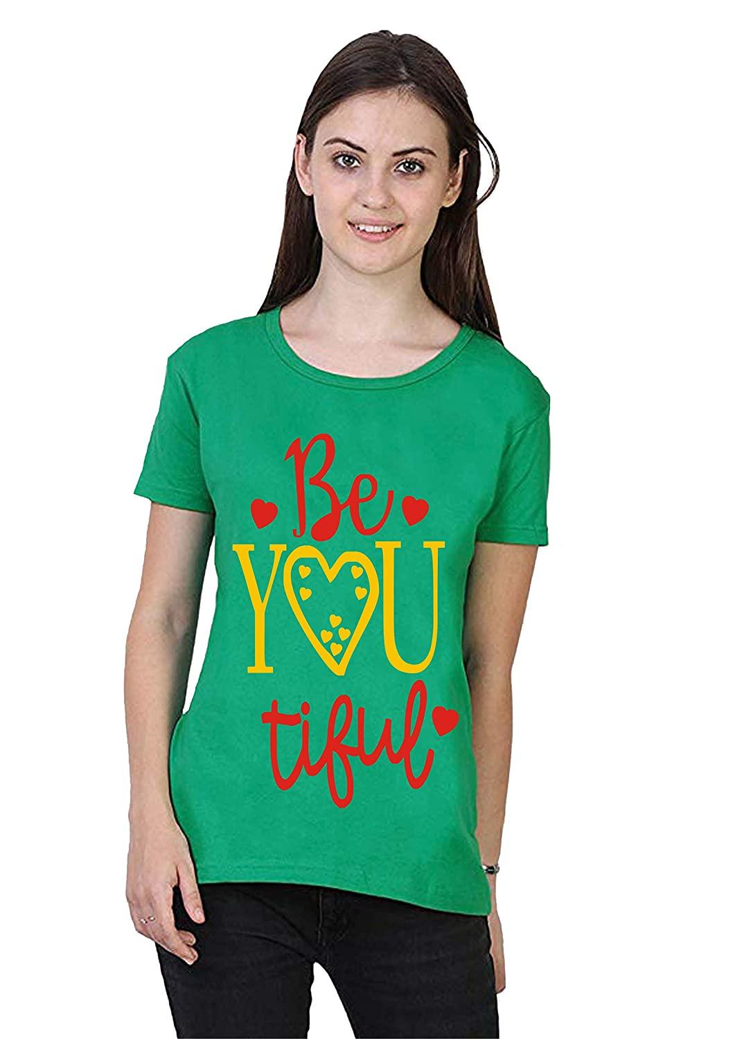 Women's Cotton Printed T-Shirt - Bharat Bazaar