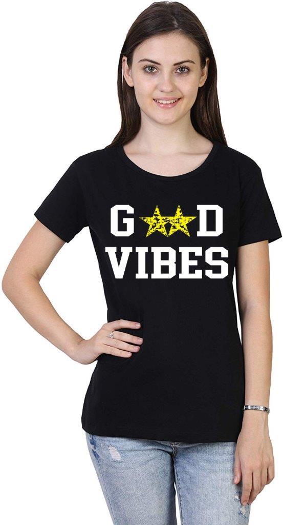 Women's Cotton Printed T-Shirt - Bharat Bazaar