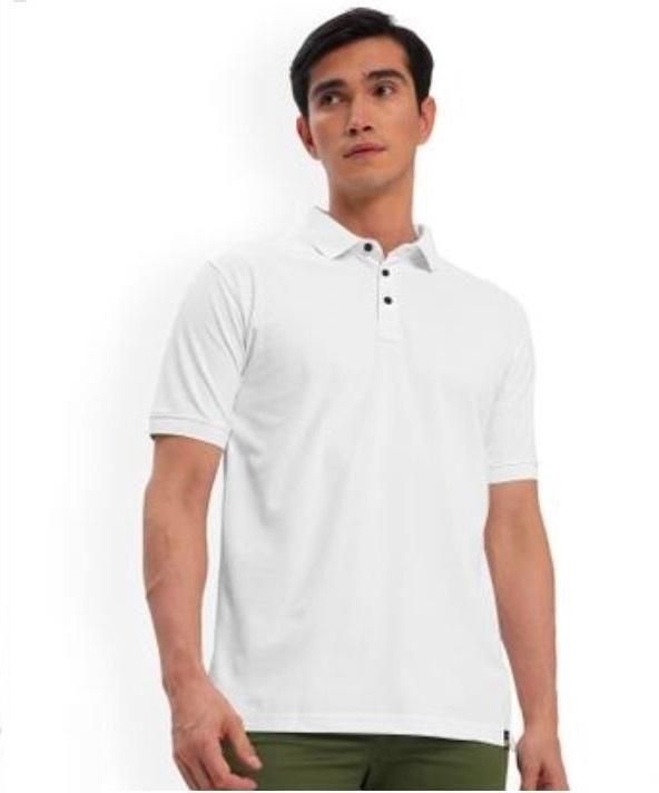 Poly Cotton Solid Half Sleeves Mens Polo T-shirt (Pack of 3) - Bharat Bazaar