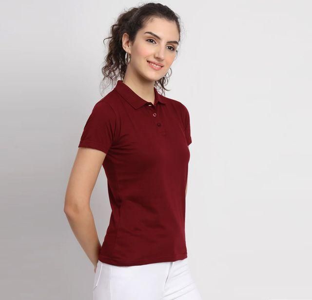 Ketex Cotton Blend Polo Neck T-shirt (Pack Of 5)