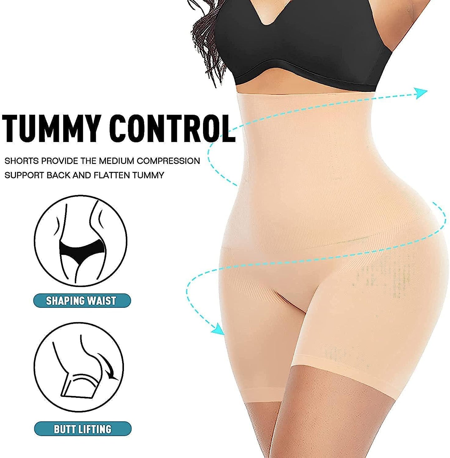 4-in-1 Quick Slim Tummy Shaper Assorted Color