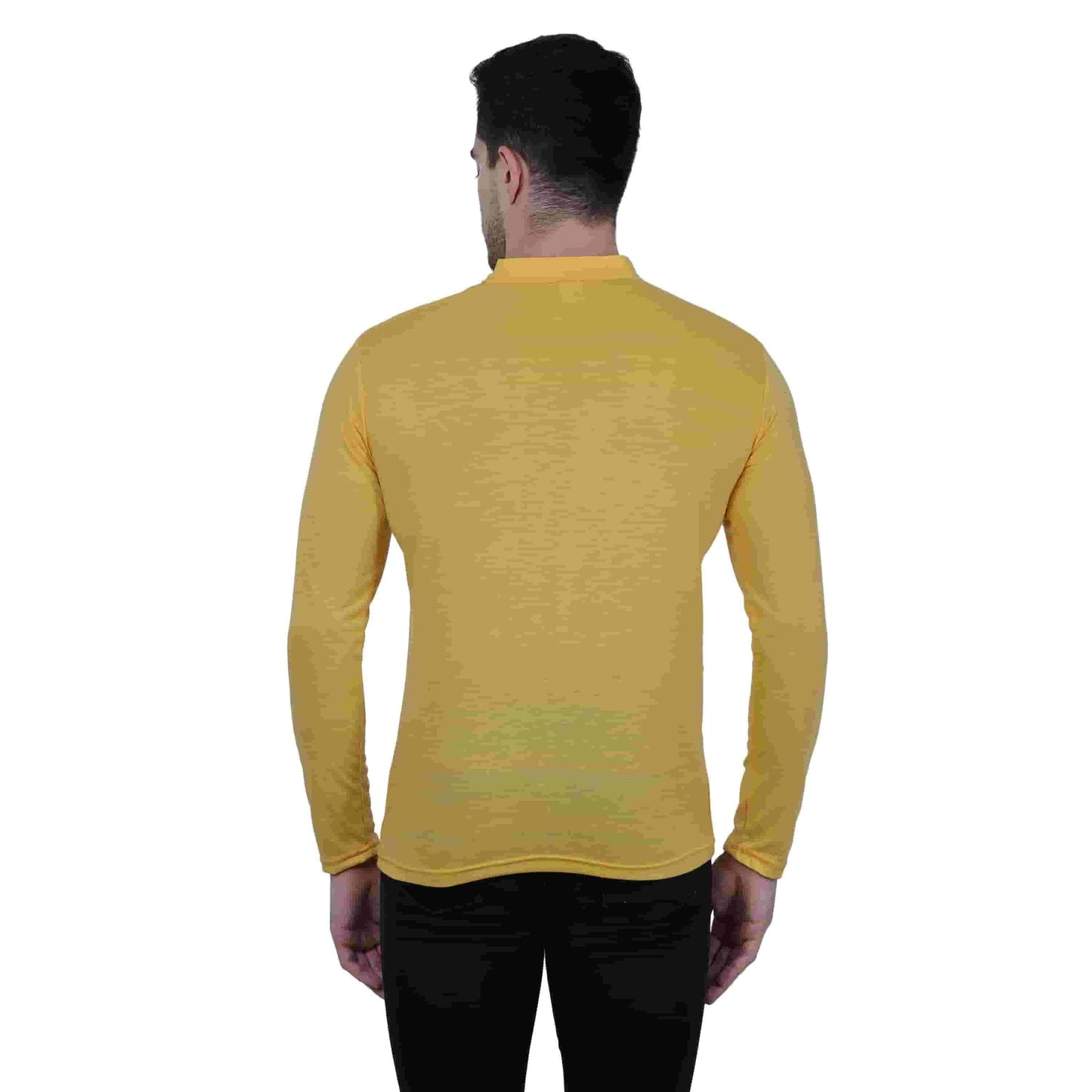 Mens Cotton Solid Full Sleeve T-Shirt