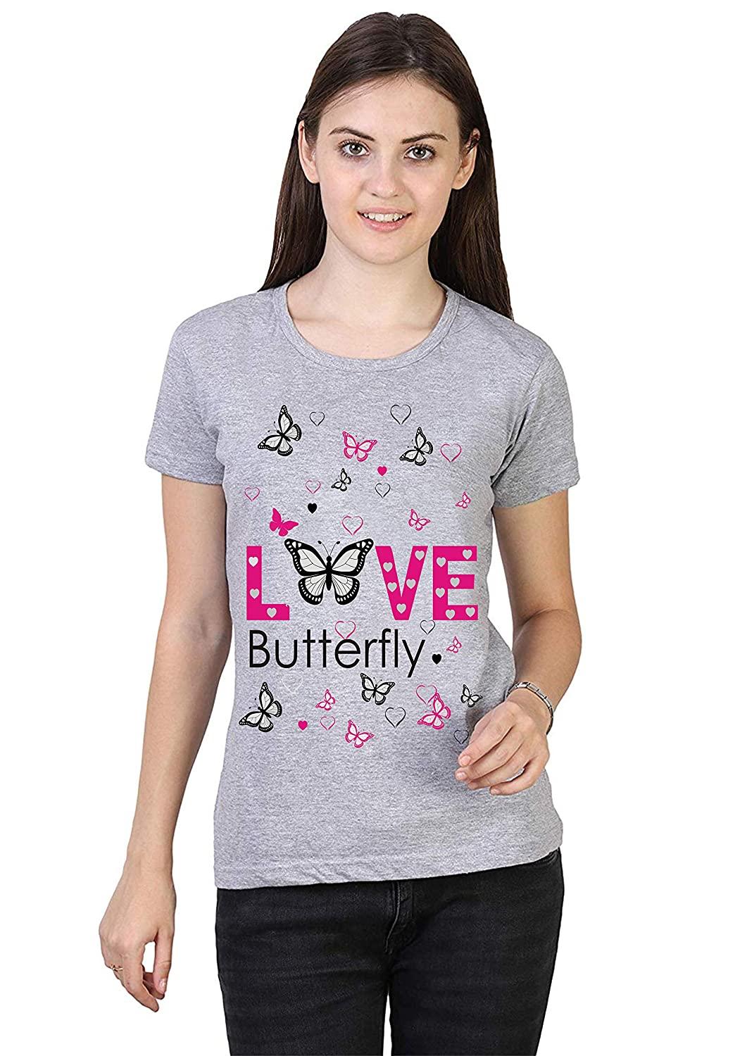 Women's Cotton Printed T-Shirt