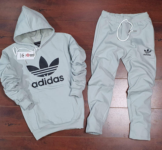 Fleece Printed Regular Full Sleeves Tracksuits - Bharat Bazaar