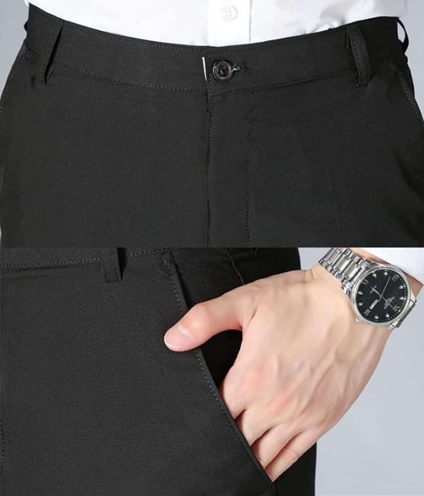 High Elasticity Men's Classic Pants (Pack of 3) - Bharat Bazaar