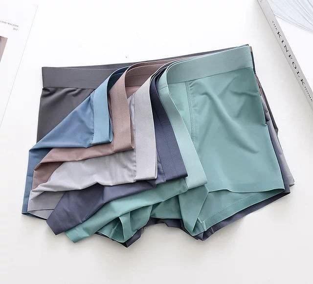 Men's Ice Silk Briefs Boxers (Pack of 3) - Bharat Bazaar