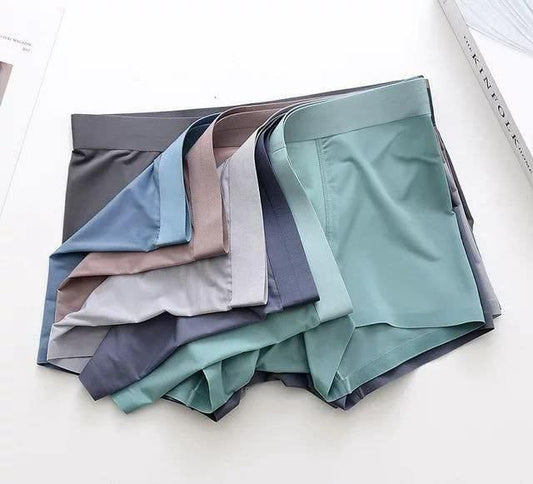 Men's Ice Silk Briefs Boxers (Pack of 5) - Bharat Bazaar